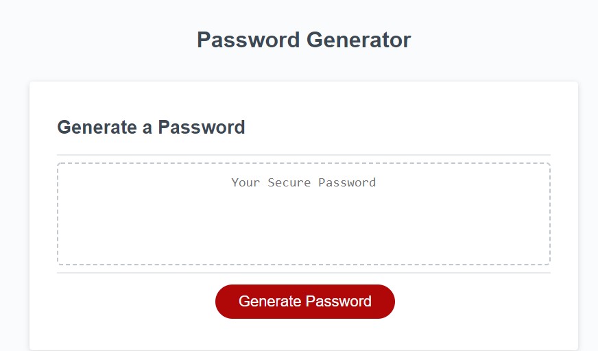 marketing website screenshot