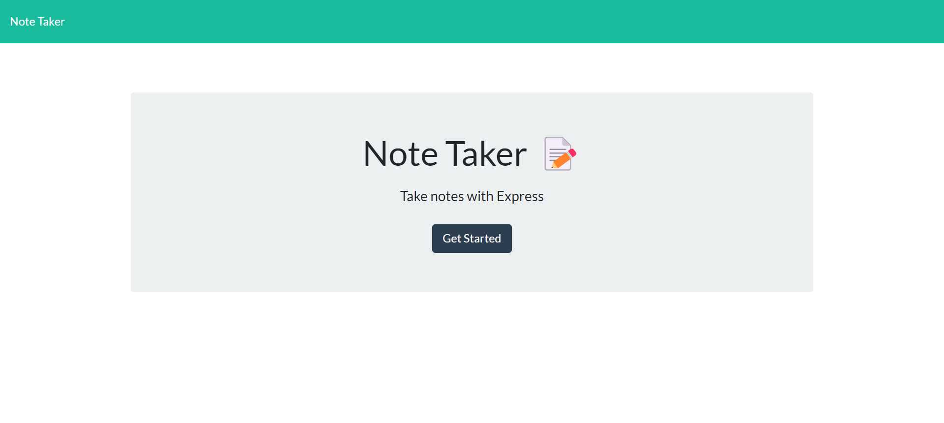 marketing website screenshot